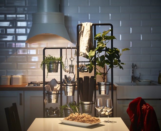Ikea opbergrek keukenspullen keuken