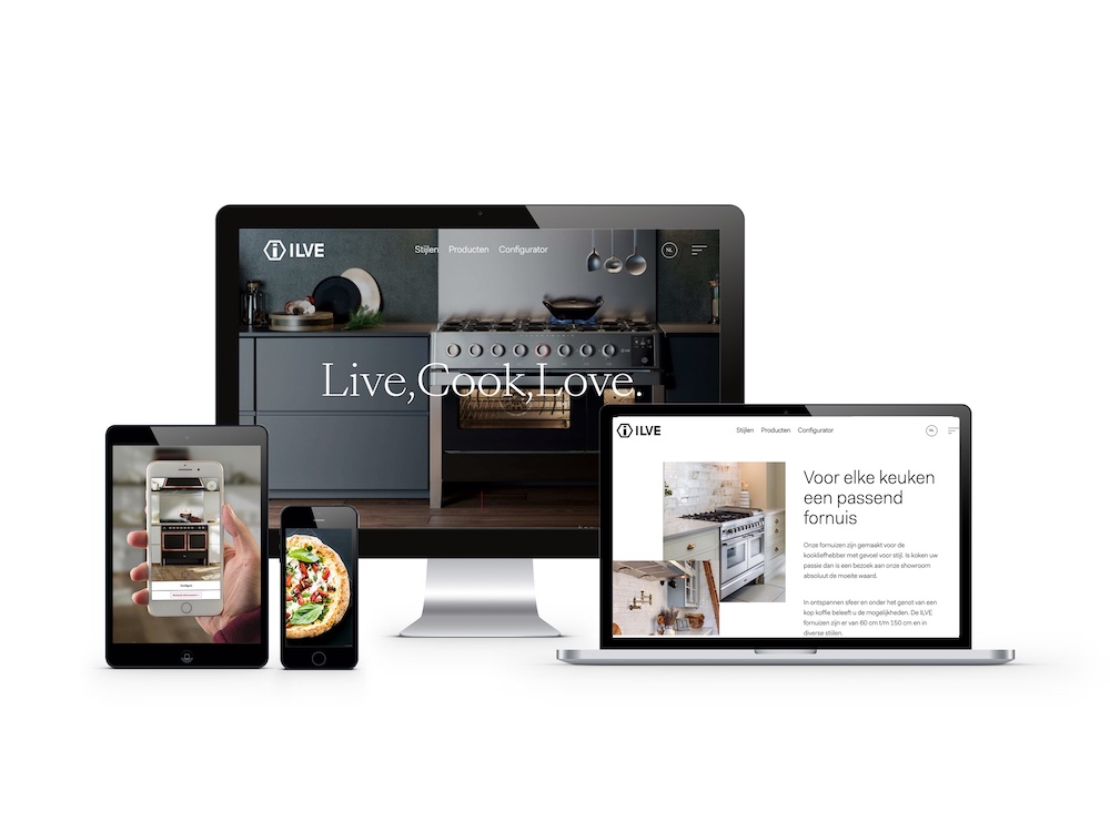 Ilve keukenapparatuur website #ilve #keuken #keukenapparatuur #fornuizen #website