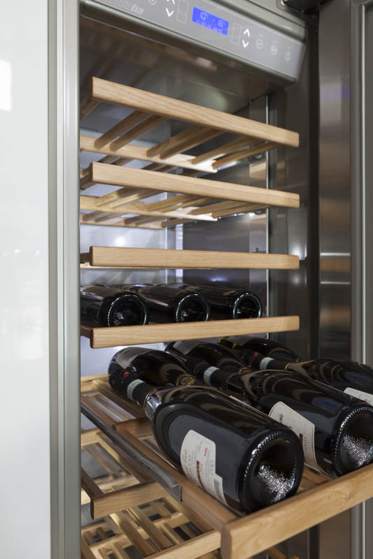 Stel zelf je ideale koelwand met wijnklimaatkast samen met de Integrated Series van het Italiaanse merk Fhiaba