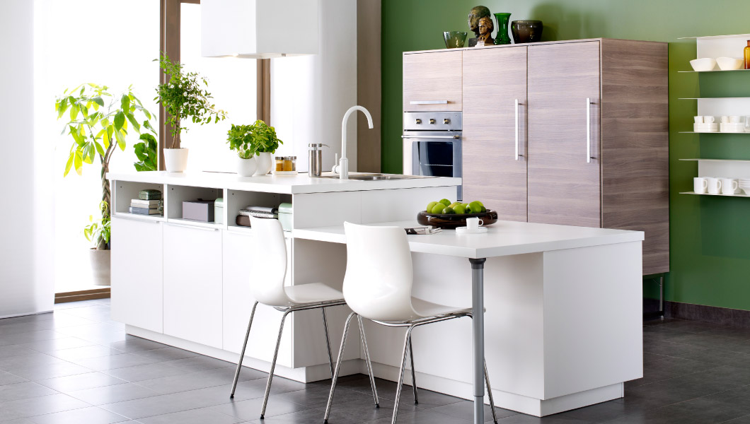 Witte keuken Metod van Ikea 