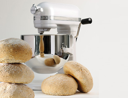 Kitchenaid Artisan mixer 6.9L parelmoer