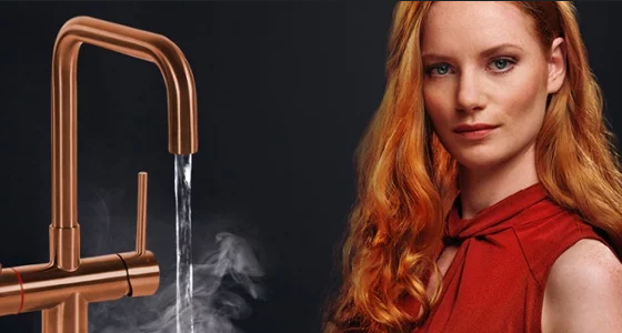 kokendwaterkraan Selsiuz #keuken #keukeninspiratie #copper #kokendwaterkraan