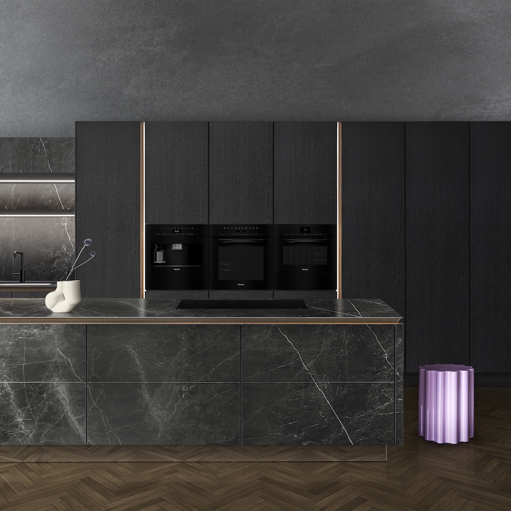 Design keukenconcept SieMatic SLX Ceramic. Winnaar German Design Award #keuken #keukenconcept #SieMatic #SiematicSLX #zwartekeuken #designkeuken #keukenidee #keukeninspiratie #germandesignaward