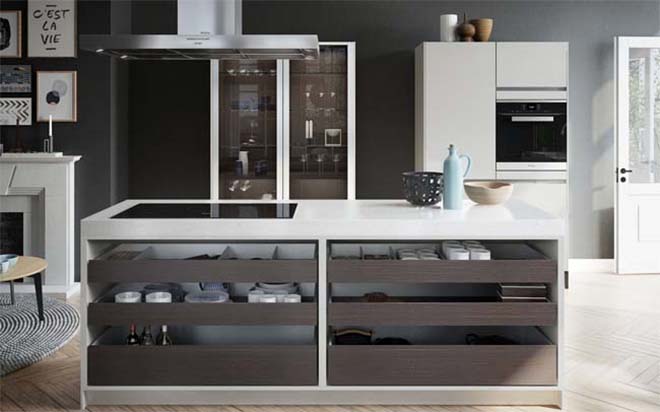 SieMatic Keuken met kookeiland in historisch pand  #keuken #keukeninspiratie #siematic #kookeiland