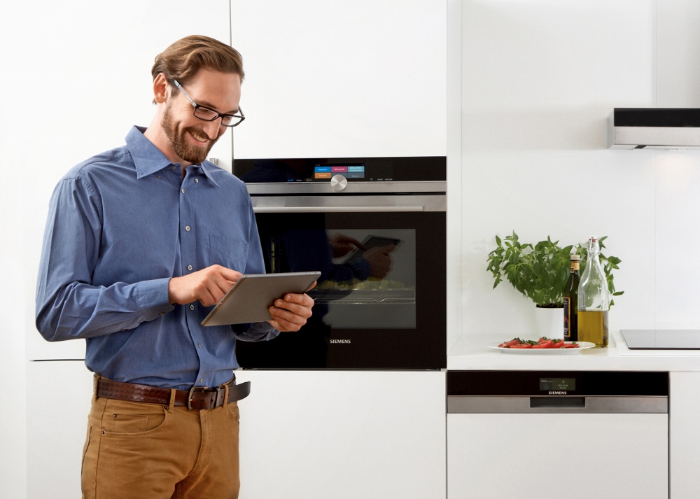 Siemens IQ 700 oven en afwasmachine met internet bediening via smartphone en tablet - keukentrends & inspiratie 2016