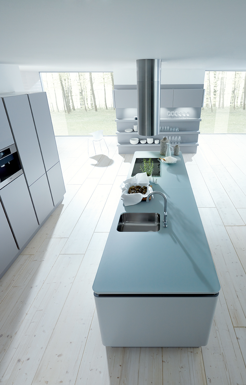 Modern design - keuken NX502 in steengrijs next125